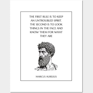 Marcus Aurelius Stoic Quote, Stoicism Philosophy Posters and Art